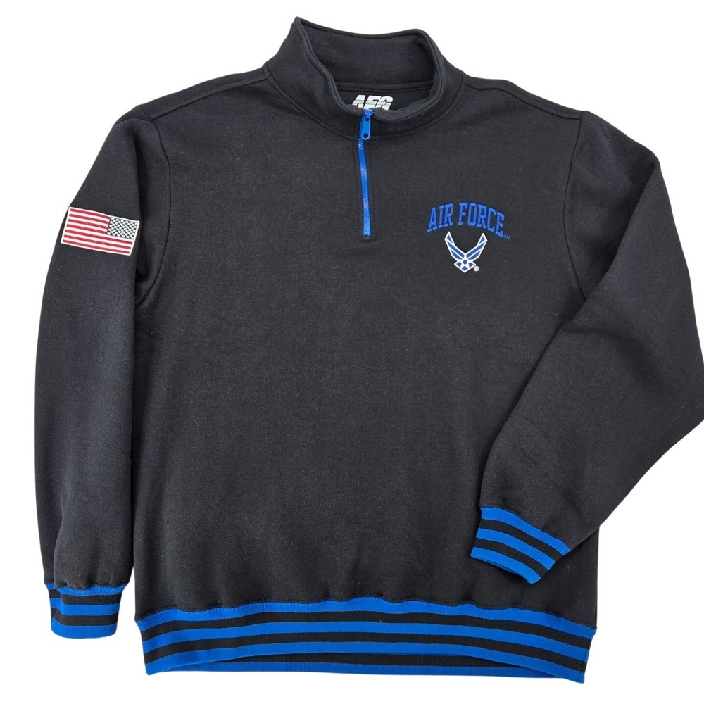 Armed‎ Forces Gear 2XL Patriotic Sweatshirt Mens Air Force Military